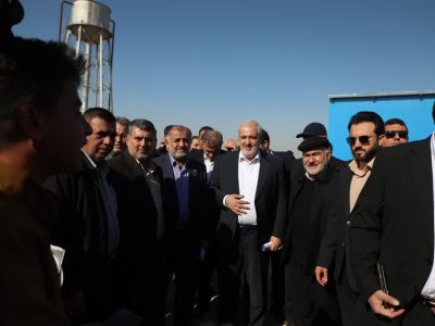 بهره برداری از طرح افزایش ایستگاه پمپاز شهدای فتح المبین