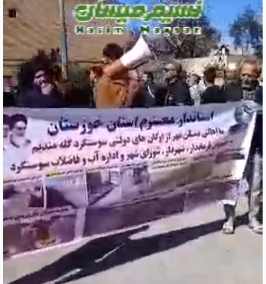 مطالبه مردم محله مسکن مهر سوسنگرد از استانداری مطالبه مردم محله مسکن مهر سوسنگرد از استانداری